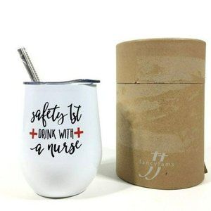 Hot & Cold Stainless Steel Tumbler Cup With Straw & Brush